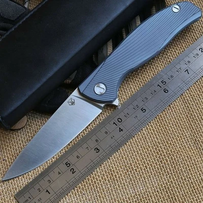 KNIFE Shirogorov F95 IceBreaker Tactical Flipper Lager D2 Titanium Griff Klappmesser
