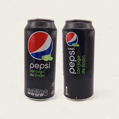 2018 Pepsi Lime Mexico Can Bottom Emptied #289