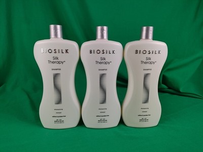 (3-Pk) BIOSILK Silk Protein Therapy Botanical Herb SHAMPOO 1006ml