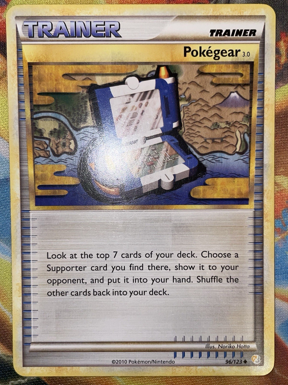 Pokemon Card - Pokegear 3.0 - 96/123 - HeartGold & SoulSilver 2010 - Non Holo LP