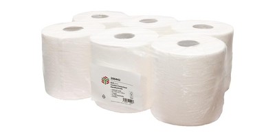 ELOS Handtuchrolle ELOclean Comfort Centerfeed ca. 636 Blatt, 2-lagig weiß L....