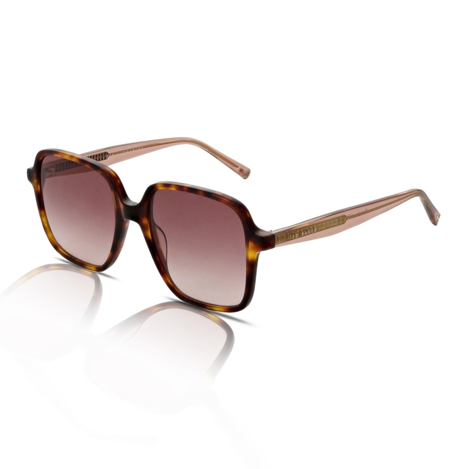 Ted Baker Sunglasses Women's Romey TB1688 100 Tort/Pink Gradient