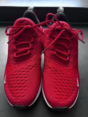 Nike Air Max 270 Damen Rot/ Schwarz/ Weiß Größe 38,5