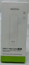 NEW ZMUIPNG Multi-Function USB-C (TB3) HUB 7in2 Dongle For Macs ZM1818 (G1-3A)