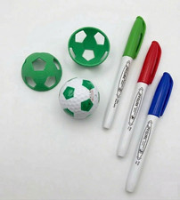 Golf Ball Stencil Marker Soccer design 3 Markers