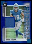 2025 Donruss Optic Isaac TeSlaa Blue Hyper (RAW)