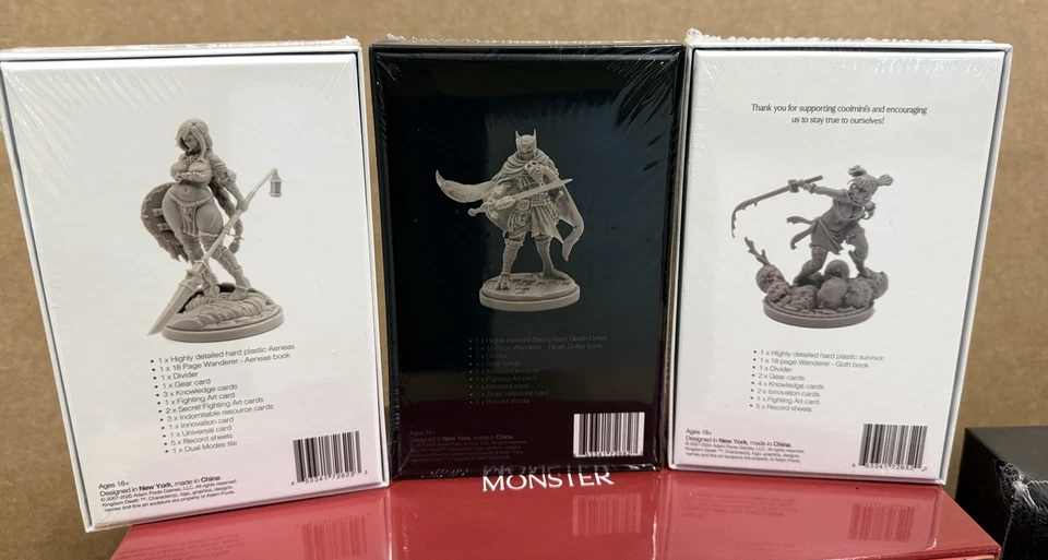 Kingdom Death / KDM: Bruxas Vermelhas, Pária, Amy Gótica, Enéias, Death Drifter, +mais - Imagem 3 de 4