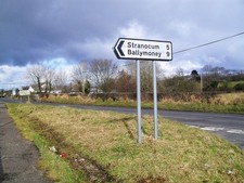 Photo A3 Coolkeeran Road at Magherahoney The Drones The minor road linki c2010