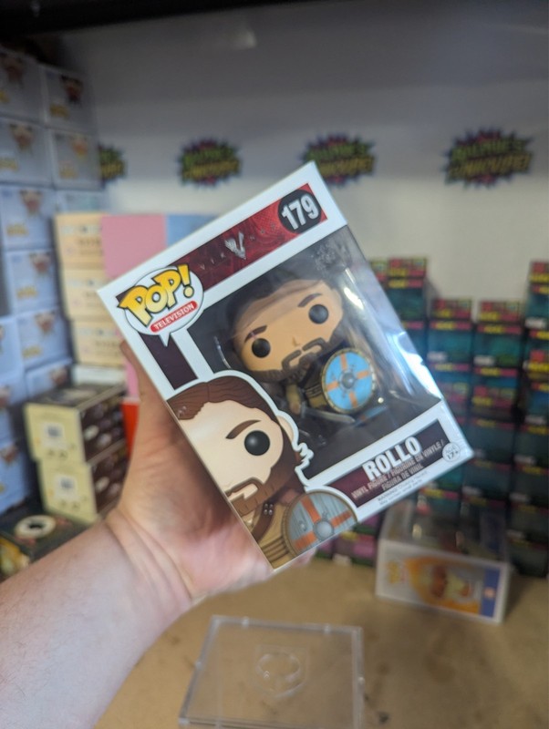 Funko Pop! Television Vikings Rollo #179 Vaulted Vinyl Figure With Protector 