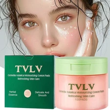 Korean Skincare Anti-Aging, Wrinkle Minimizing Toner Pads Cleaning Cotton Pads