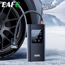 Compressore ad Aria Portatile a Batterie Gonfiatore Pompa Per Auto Moto Bici