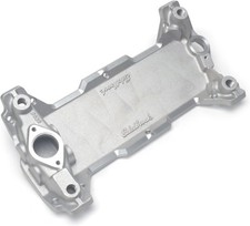 New Edelbrock 2992 One Intake Manifold For Sb Chevy Victor Base Only Aluminum