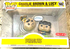 Funko Pop! Moments Charlie Brown & Lucy Classic Football Pose Vinyl Figure #1682