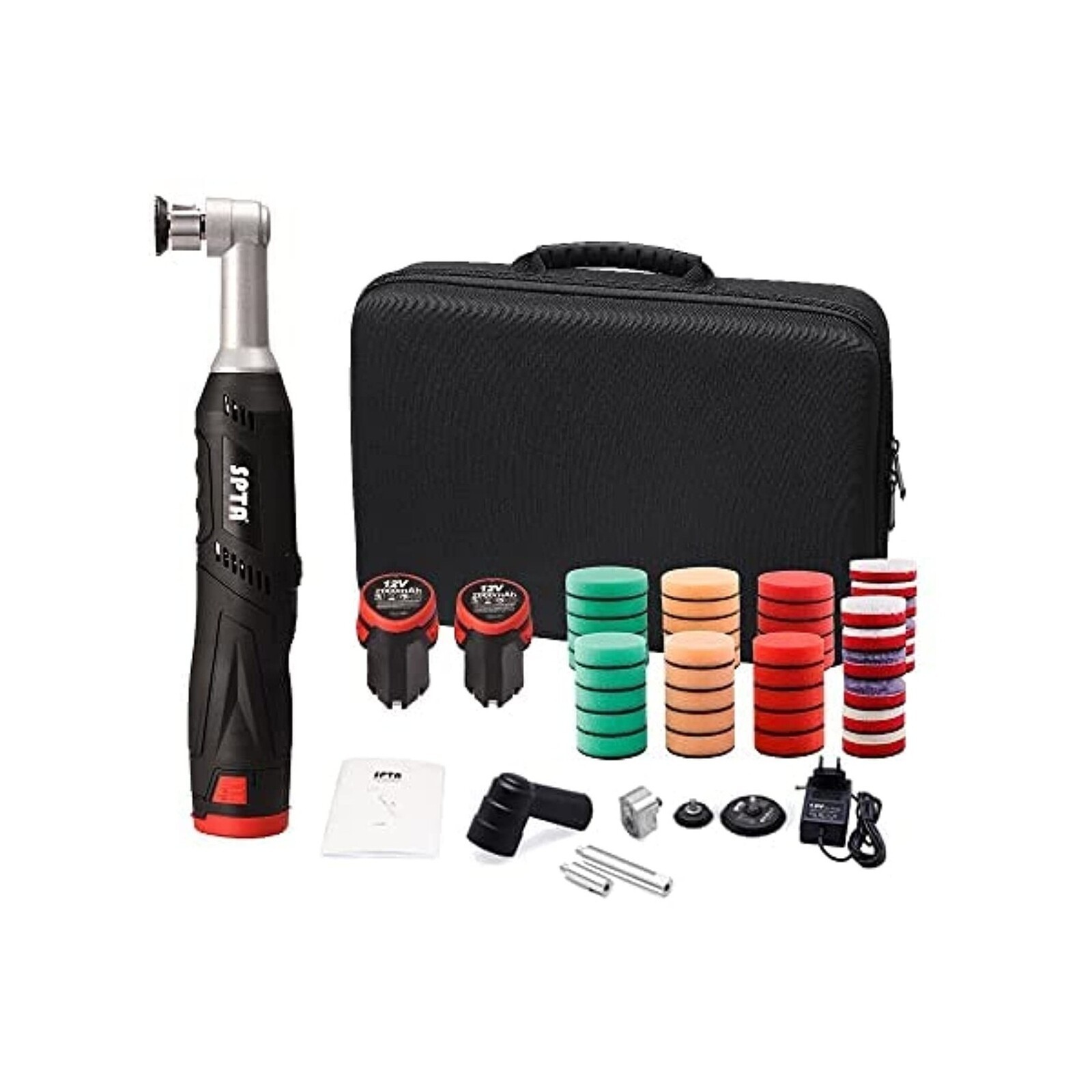 Cordless Mini Car Polisher,12V Micro Cordless Scratches Kill