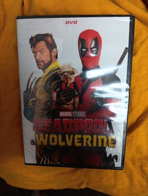 Deadpool & Wolverine Deadpool 3 Ryan Reynolds Hugh Jackman DVD 2024 NEW SEALED