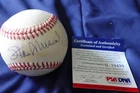 Stan Musial St Louis Cardinals Baseball Star Autographed MLB Ball PSA COA