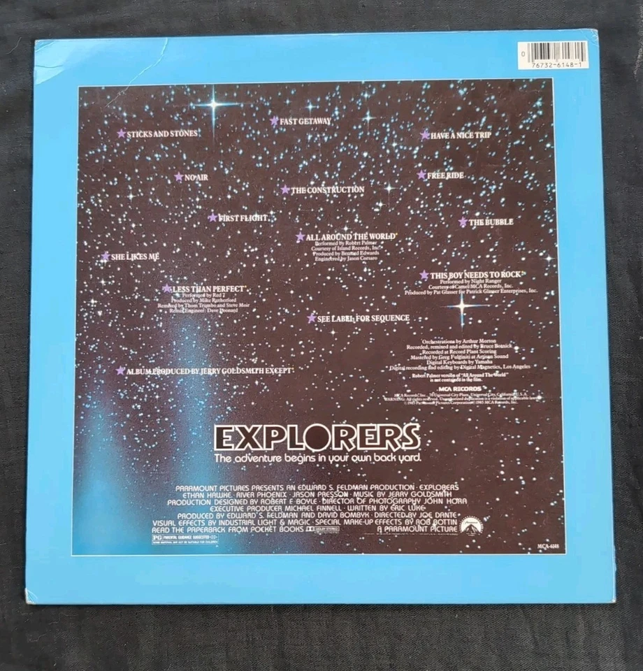 Explorers Vinyl Soundtrack NM/Ex 1st Pressing Vinyl P430 - Image 2 of 4