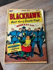 Blackhawk 9 Original 1st Issue Quality Comics Winter 1944