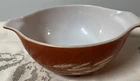 VTG PYREX Autumn Harvest Wheat #442 1.5qt Cinderella Mixing Nesting Bowl