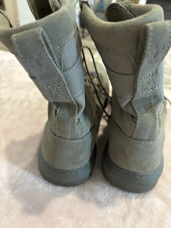 Botas tácticas de cuero Under Armour Micro G Valsetz para hombre 3024009-200 talla 10,5 Foto 3 de 4