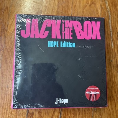 J-Hope BTS 'Jack in the Box' Target Exclusive K-Pop CD Album Hope Edition