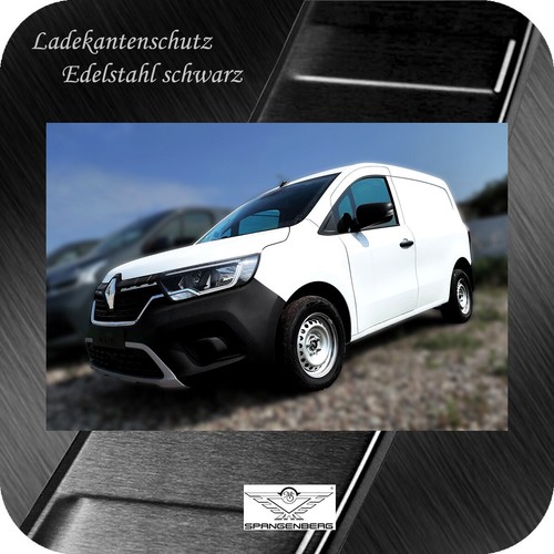 Ladekantenschutz Edelstahl schwarz graphit für Renault Kangoo III ab Bj 05.2021- - Bild 7 von 8
