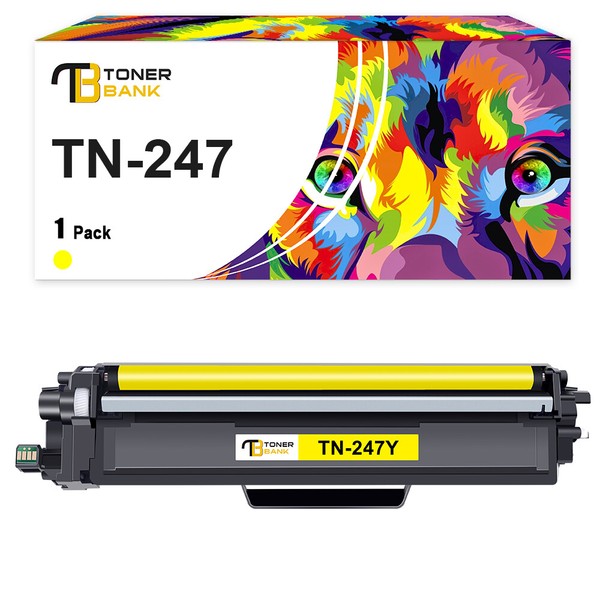 1Toner Compatible With Brother TN-247Y MFC-L3750CDW DCP-L3550CDW HL-L3210CW-image