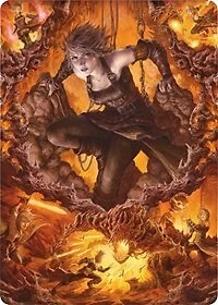 MTG - 04 Nahiri, Heir of the Ancients Art Card, Zendikar Rising Art Cards - Picture 1 of 13