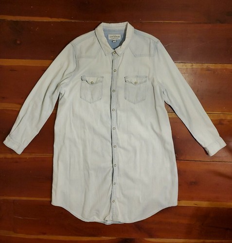 Lucky Brand Western Shirt Dress Women 