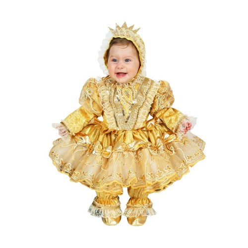 Costume Principessa Belle neonata vestito carnevale pegasus | eBay