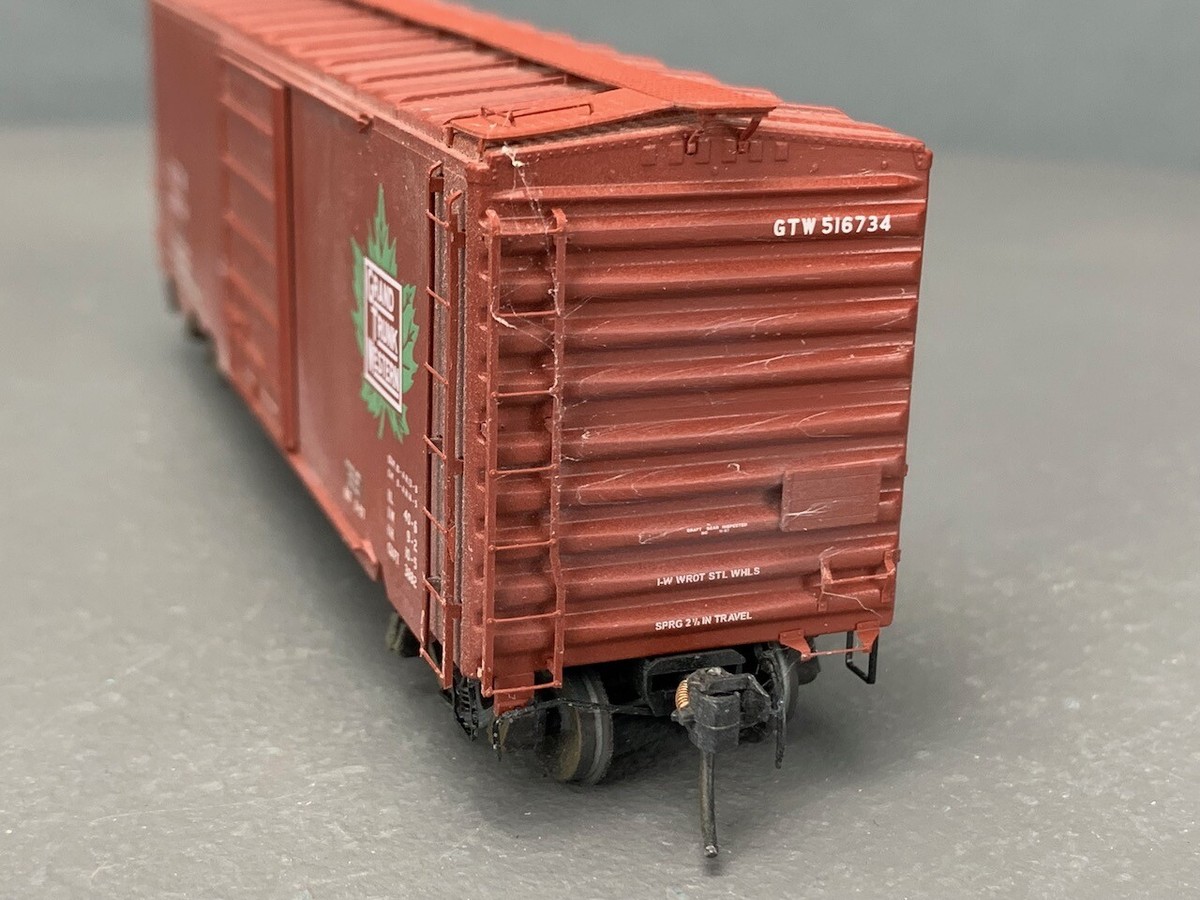 HO Kadee RTR PS 40' Boxcar Grand Trunk Western GTW #516734