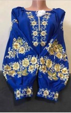 Elegant Ukrainian Embroidered Blouse Boho Style women Sorochka Vyshyvanka Shirt