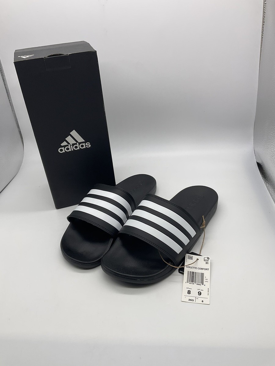 Adidas Adilette Comfort Slides~UNISEX Men's 8/ Women's 9