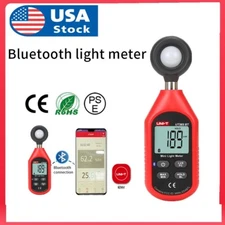 UNI-T Digital Bluetooth Illuminometer Light Meter Luxmeter 199900Lux UT383BT
