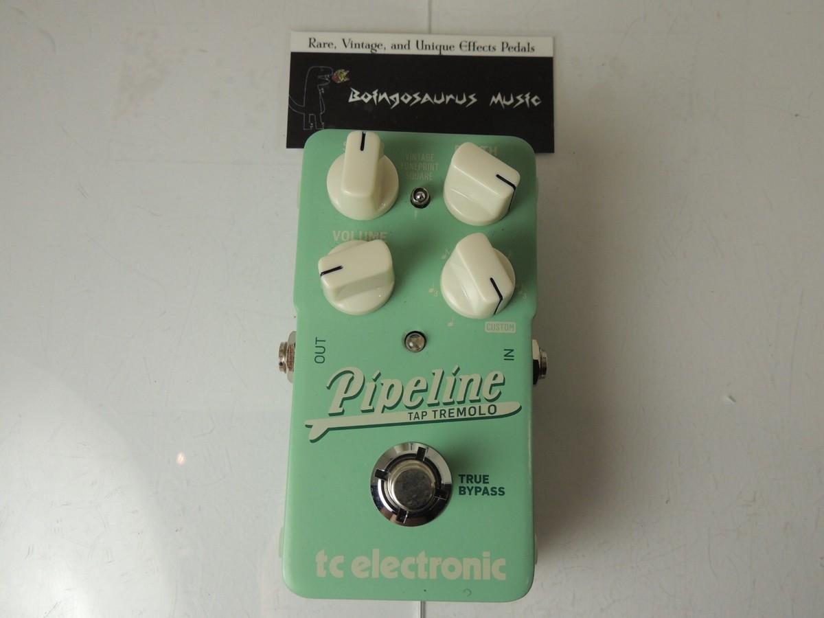 TC Electronics Pipeline Tremolo Effects Pedal Guitar Free USA Ship