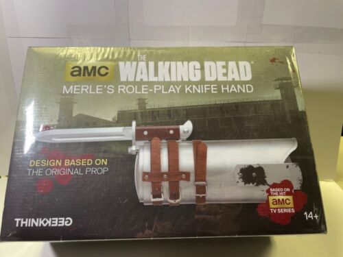 AMC TWD Merle’s Role-Play Knife Hand New In Box Plastic Wrapped The Walking Dead - Picture 1 of 2