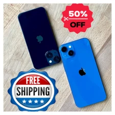 Apple iPhone 13 5G iOS 128GB 256GB 512GB Unlocked T-Mobile Blue/Black GSM