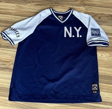 Cooperstown G-III Carl Banks 1927 All-Star NY Yankees Jersey Navy Blue Sz XXL