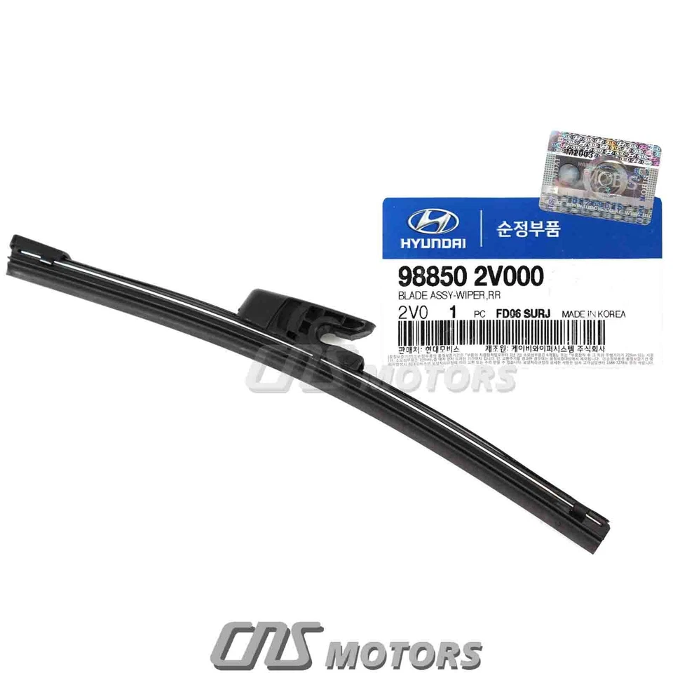 GENUINE REAR Wiper Blade for 2012-2017 Hyundai Veloster OEM 988502V000⭐⭐⭐⭐⭐ Foto 4 de 4
