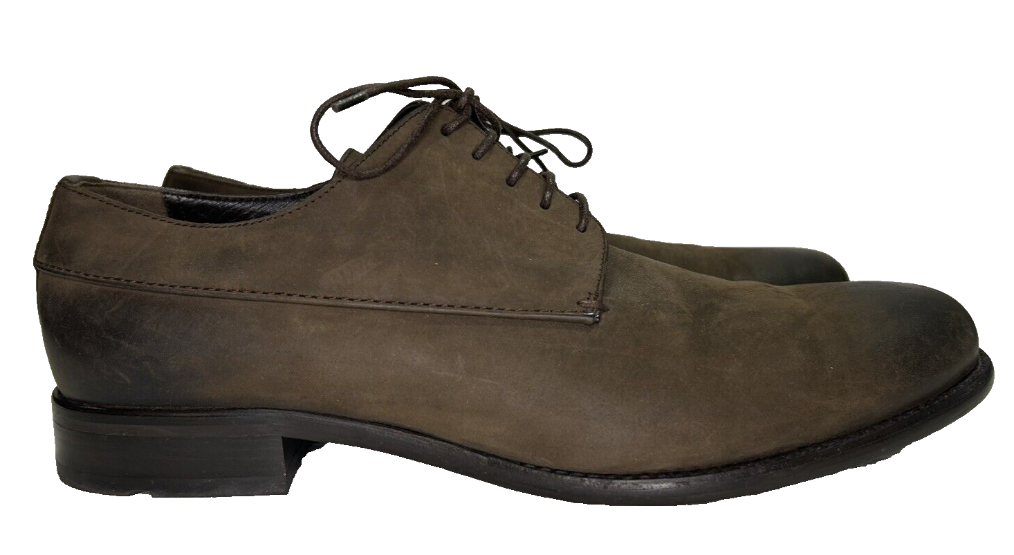 SAOLA Bally Calian scarpe pelle uomo 9 5 D marrone punta brunita derby lacci Svizzera