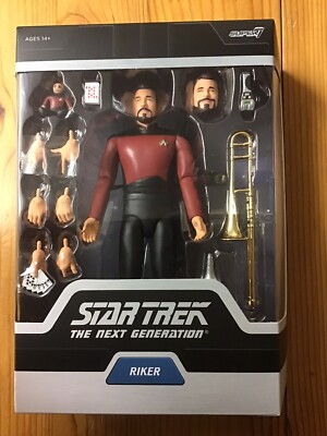 Super 7 - Star Trek: The Next Generation - Riker - Action Figur
