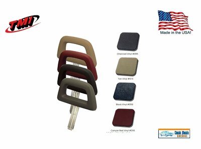 1983 - 86 Fox Body Mustang Foam Injected Halo Headrests in Your Choice of Color