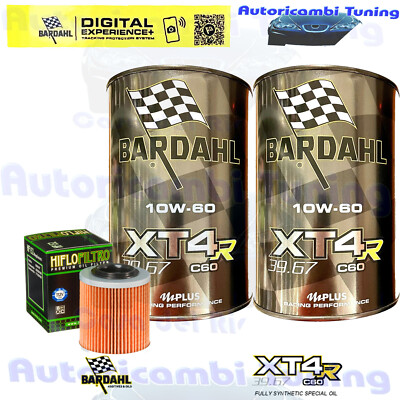Set Service Bardahl Öl XT4R 10W60 Für Can-Am� 570 Outlander Max L Mr Efi � 2016