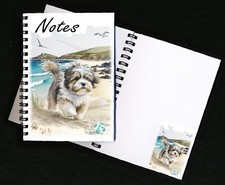 Havanese Dog Notebook/Notepad + small image on each page - by Starprint