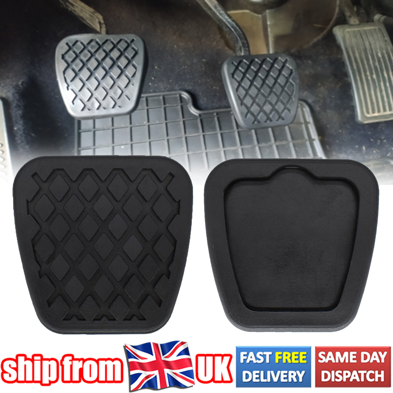 Frein Embrayage Pédale Accélérateur Caoutchouc Set Fit Pour Suzuki Samurai Gypsy