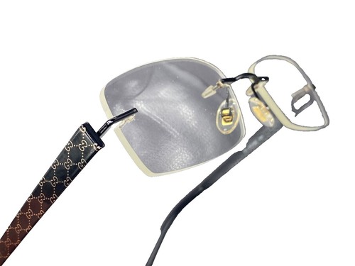 Gucci GG 3197 46K Square Black Clear Eyeglasses Frames 52-13  display picture 2