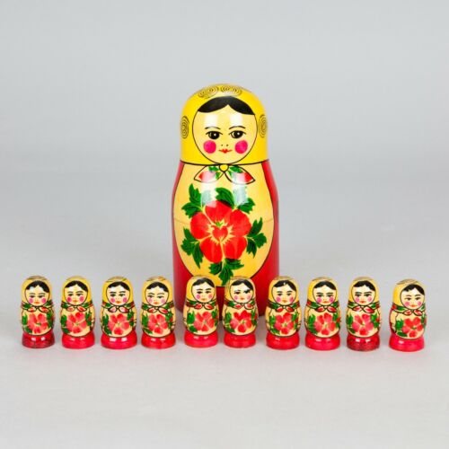 Matrioska Counting - Counting Nesting Doll Matpelikh - Vintage - RARE! - Picture 1 of 9
