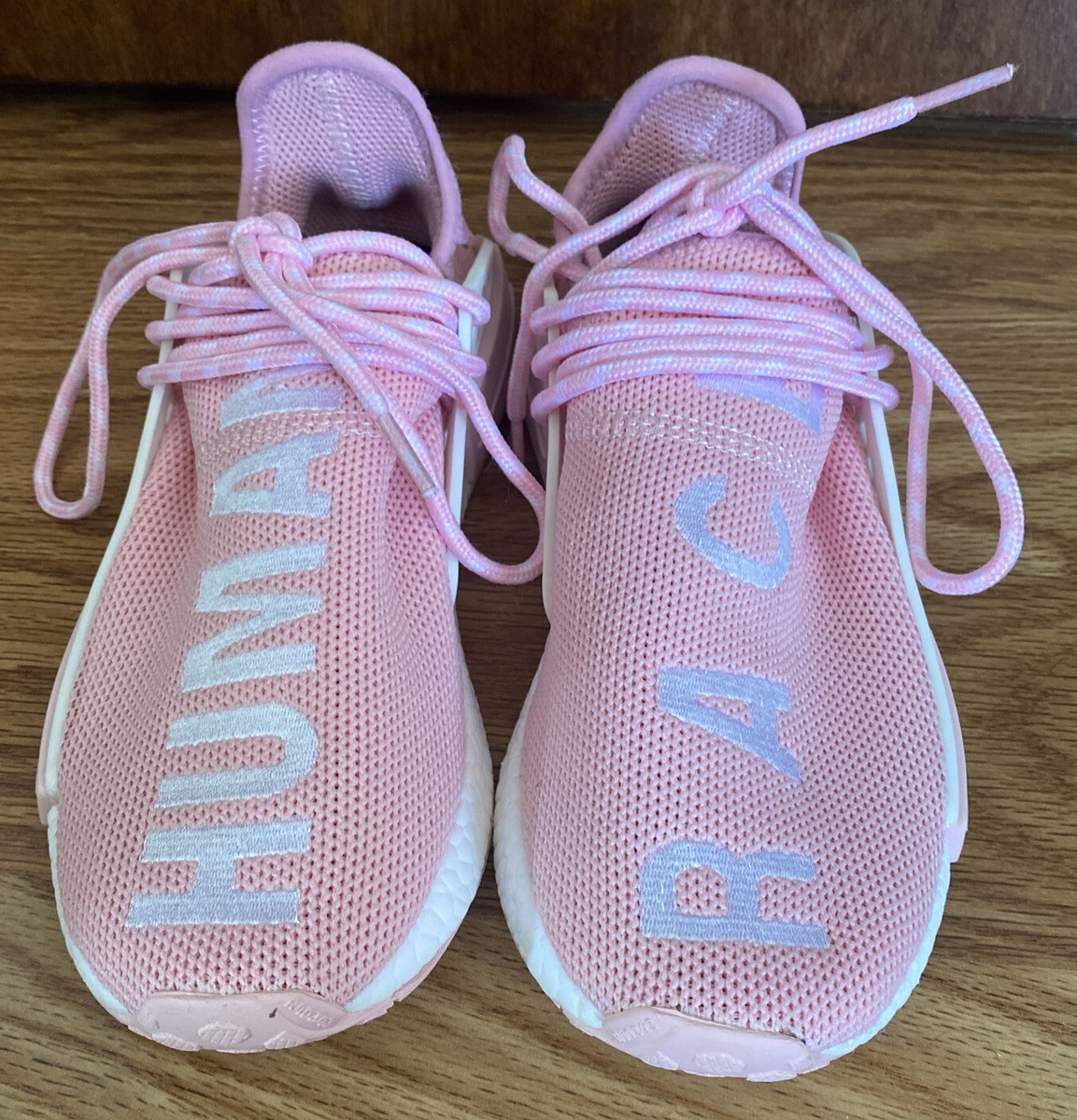 Size 6.5 - Adidas NMD Human Race x Pharrell Pink 2016 No Box RARE | eBay
