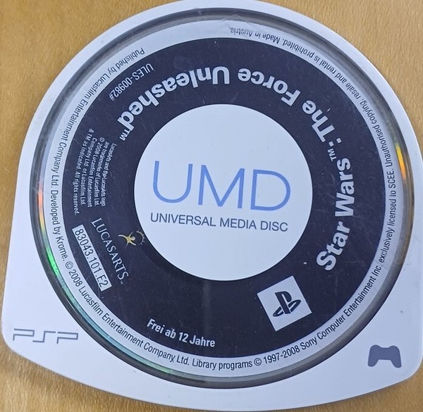 Star Wars Force Unleashed Sony Psp Gebraucht Nur Umd-image