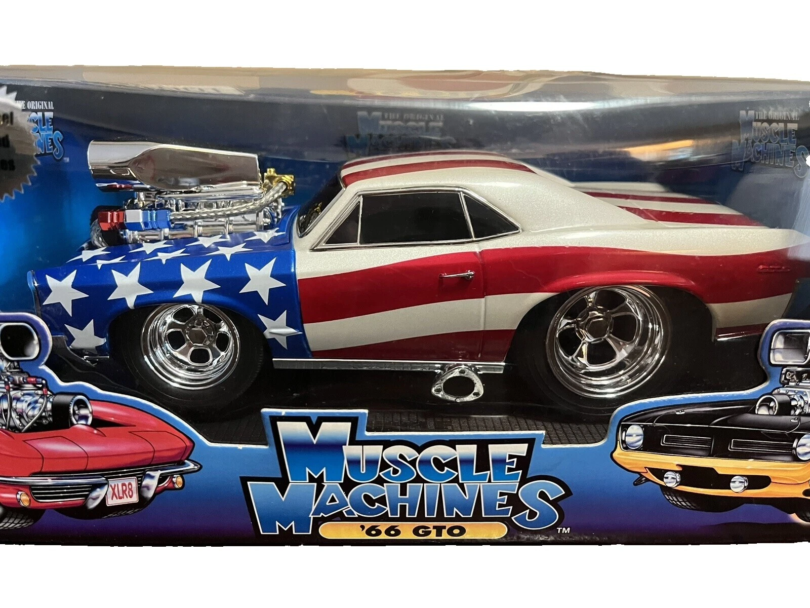 Escala Muscle Machines Pontiac 1:18 vehículos diecast y de juguete